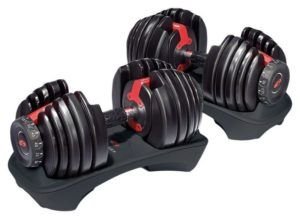 Bowflex SelectTech 552 dumbbells set