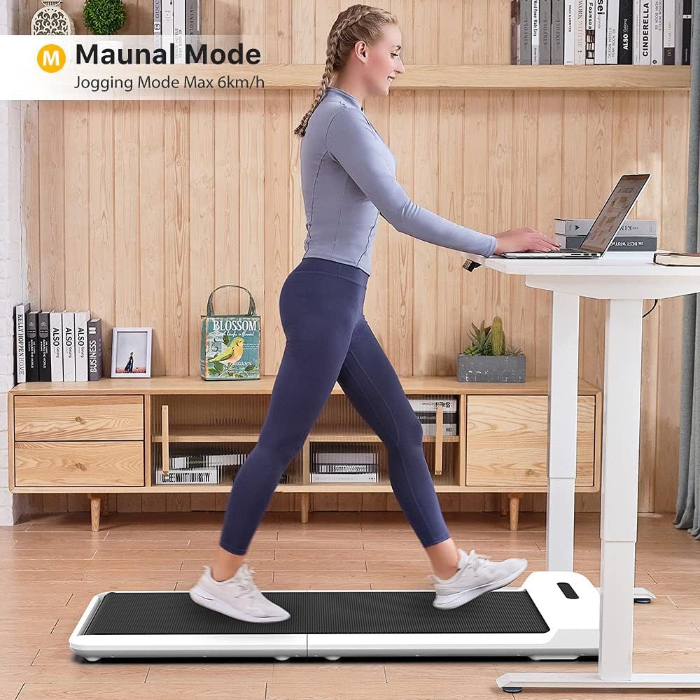 WALKINGPAD S1 Folding Treadmill Foldable Walking Pad Ultra Slim Smart Fold Free Installation Gym Running Device for Home Office Under Desk 0-3.72MPH C2